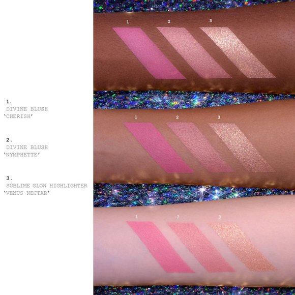 NIB ✅ Pat McGrath X Bridgerton Divine Blush + Glow Trio: Love at First Blush NIB - Picture 12 of 12